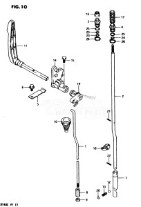 DT40 From 04003-503697 ()  1985 drawing CLUTCH