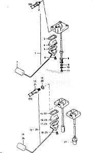 DT35 From 4001-100001 ()  1988 drawing FUEL GAUGE