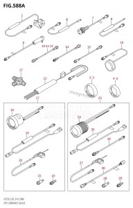 DF225T From 22503F-410001 (E03)  2014 drawing OPT:LOWRANCE GAUGE