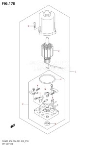 DF40A From 04004F-210001 (E34-Italy)  2012 drawing PTT MOTOR (DF40A E01)