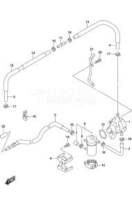 Outboard DF 150 drawing Fuel Pump