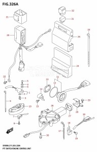 DF250A From 25003P-440001 (E11 - E40)  2024 drawing PTT SWITCH /​ ENGINE CONTROL UNIT (DF250ATSS)