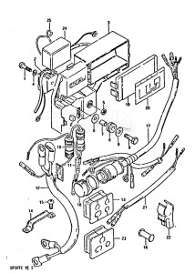 DT50 From 05003-401001 ()  1984 drawing ELECTRICAL (1)