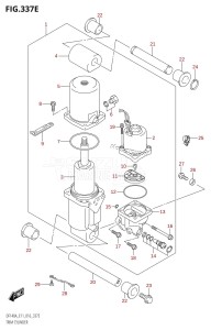 DF140AZ From 14003Z-610001 (E11 E40)  2016 drawing TRIM CYLINDER (DF115AZ:E40)