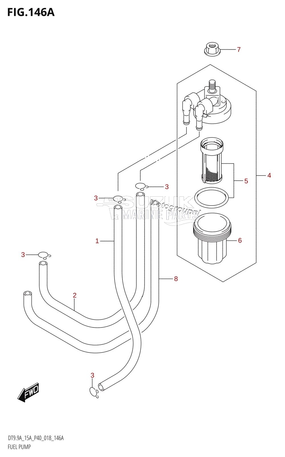 FUEL PUMP (DT9.9A,DT15A)