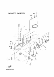 FL200BETX drawing PROPELLER-HOUSING-AND-TRANSMISSION-4