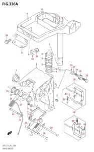 DT15 From 01501K-151001 (E36)  2001 drawing SWIVEL BRACKET