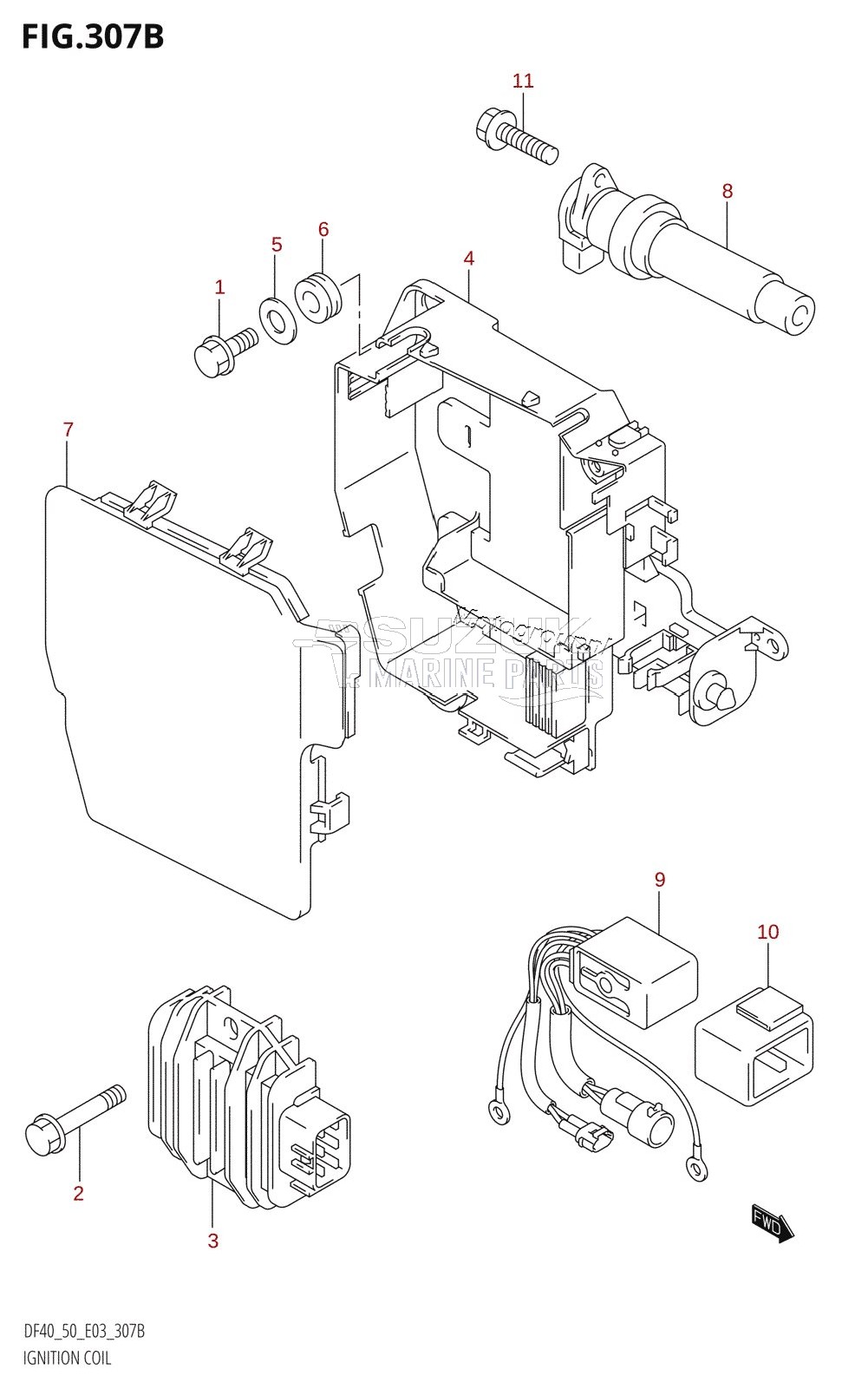 IGNITION COIL (K5,K6,K7,K8,K9,K10)