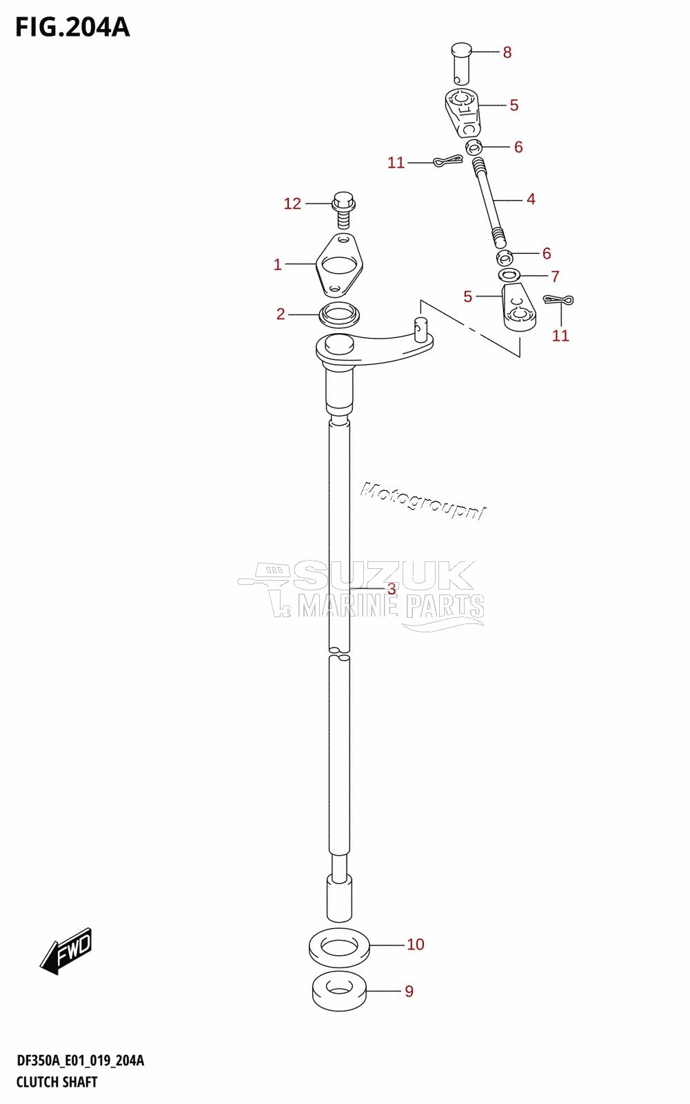 CLUTCH SHAFT