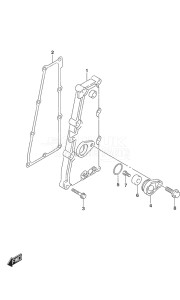 Outboard DF 70A drawing Exhaust Cover