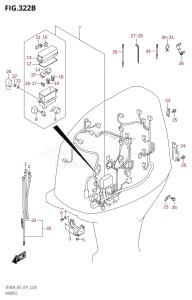 DF175AZ From 17503Z-910001 (E03)  2019 drawing HARNESS (DF150AT,DF150AZ)