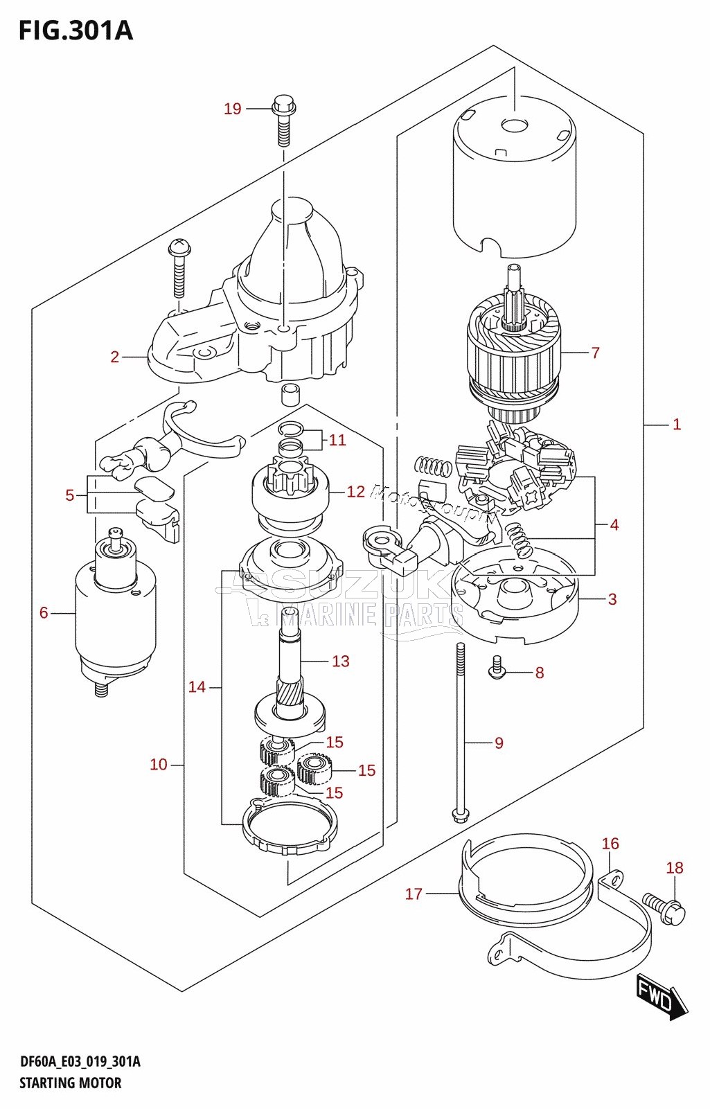 STARTING MOTOR