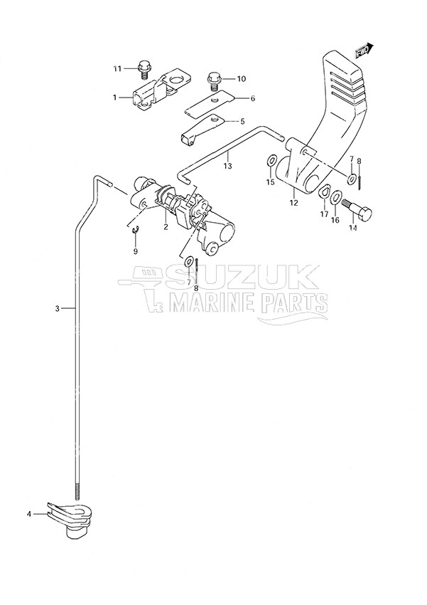 Clutch Shaft Non-Remote Control