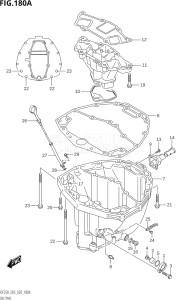 25003Z-910001 (2019) 250hp E03 E40-USA - Costa Rica (DF250ST  DF250Z) DF250Z drawing OIL PAN (DF225T,DF225Z,DF250T,DF250Z)
