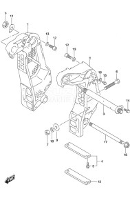 DF 115A drawing Clamp Bracket