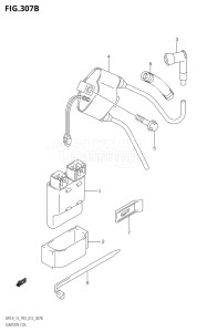 11503F-210001 (2012) 15hp P03-U.S.A (DF15) DF15 drawing IGNITION COIL (DF9.9TH:P03)