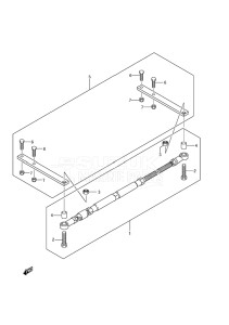 Outboard DF 175 drawing Tie Rod