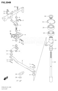 20003Z-510001 (2005) 200hp E03-USA (DF200AZ) DF200AZ drawing CLUTCH SHAFT (DF200AZ:E03)