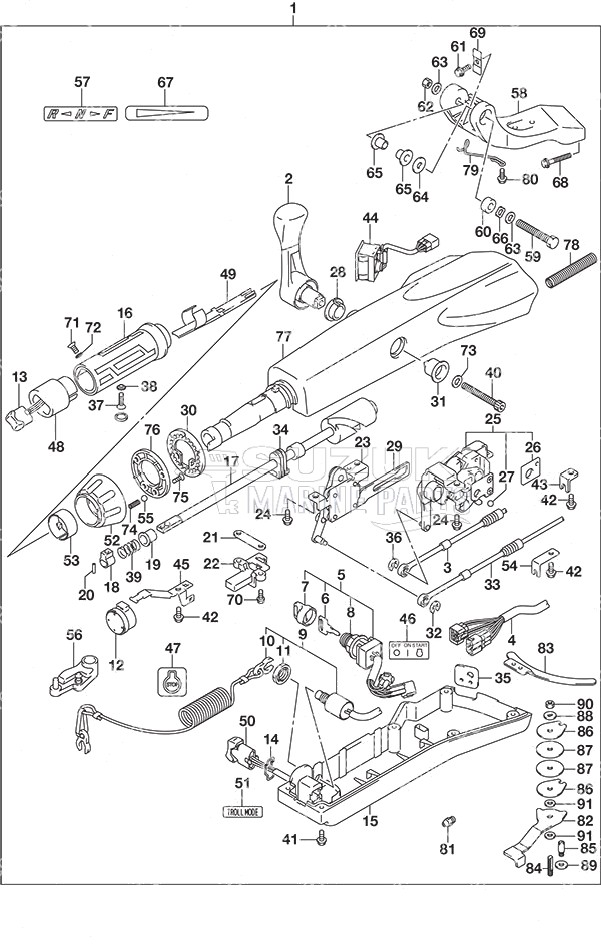 Tiller Handle