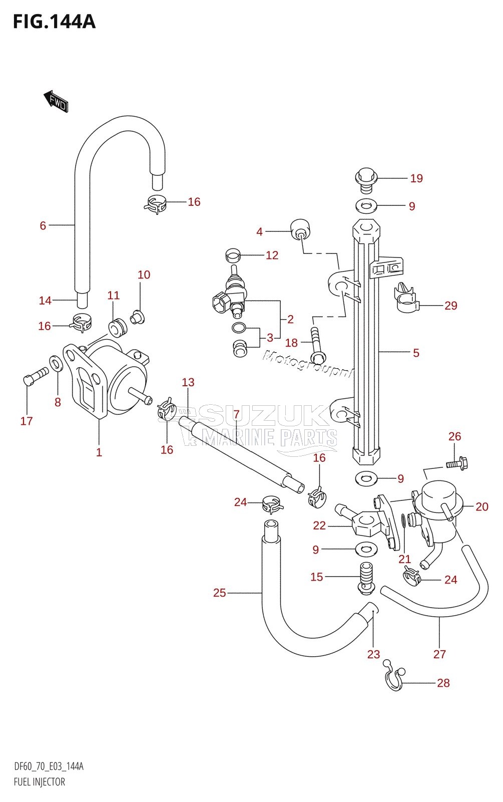 FUEL INJECTOR (W,X)