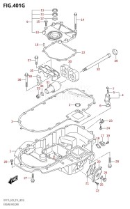 DF150Z From 15002Z-510001 (E03)  2015 drawing ENGINE HOLDER (DF175Z:E03)