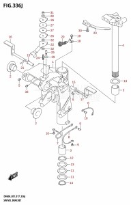 DF40A From 04004F-710001 (E34-Italy)  2017 drawing SWIVEL BRACKET (DF60AQH:E01)