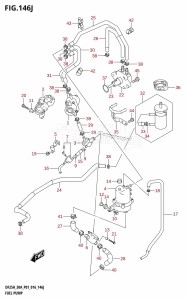 DF25A From 02504F-610001 (P01)  2016 drawing FUEL PUMP (DF30AQ:P01)