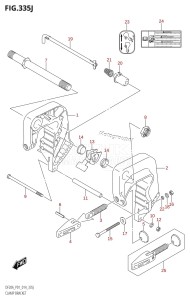 DF20A From 02002F-410001 (P01)  2014 drawing CLAMP BRACKET (DF20AR:P01)