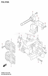 DF325A From 32501F-240001 (E01 E40)  2022 drawing RECTIFIER /​ IGNITION COIL