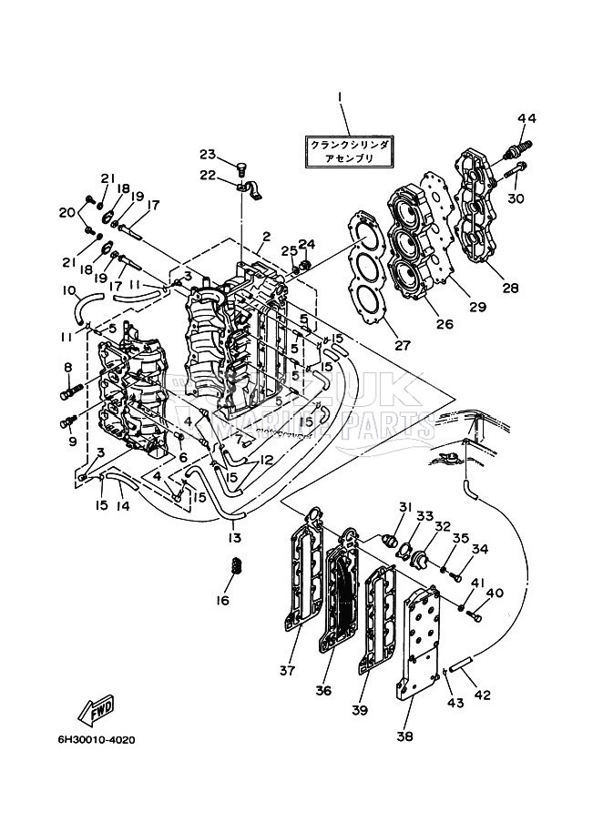 CYLINDER--CRANKCASE