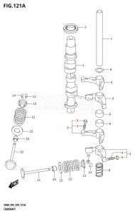 DF8A From 00801F-910001 (P01)  2019 drawing CAMSHAFT (DF8A,DF9.9A)