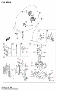 DF325A From 32501F-440001 (E01 - E40)  2024 drawing PTT SWITCH /​ ENGINE CONTROL UNIT