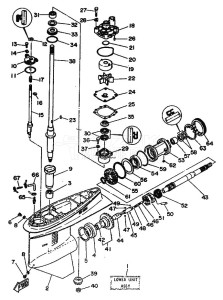 115B drawing PROPELLER-HOUSING-AND-TRANSMISSION-1