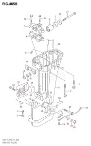 DT9.9 From 00993K-310001 (P36 P40)  2013 drawing DRIVE SHAFT HOUSING (DT9.9K:P40)