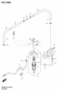 DF200AZ From 20003Z-810001 (E01 E40)  2018 drawing FUEL PUMP (E01)