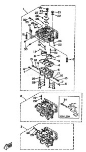 L200BETO drawing CARBURETOR