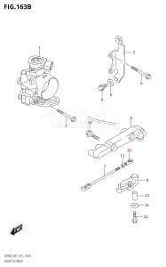 DF70A From 07003F-710001 (E03)  2017 drawing THROTTLE BODY (DF70A:E40)