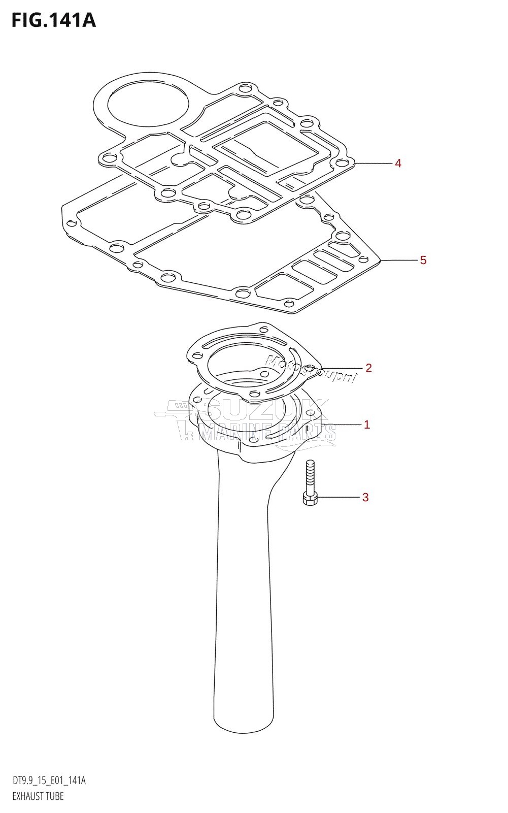 EXHAUST TUBE