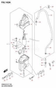 DF200AZ From 20003Z-710001 (E01 E40)  2017 drawing FUEL VAPOR SEPARATOR (DF200AT:E01)