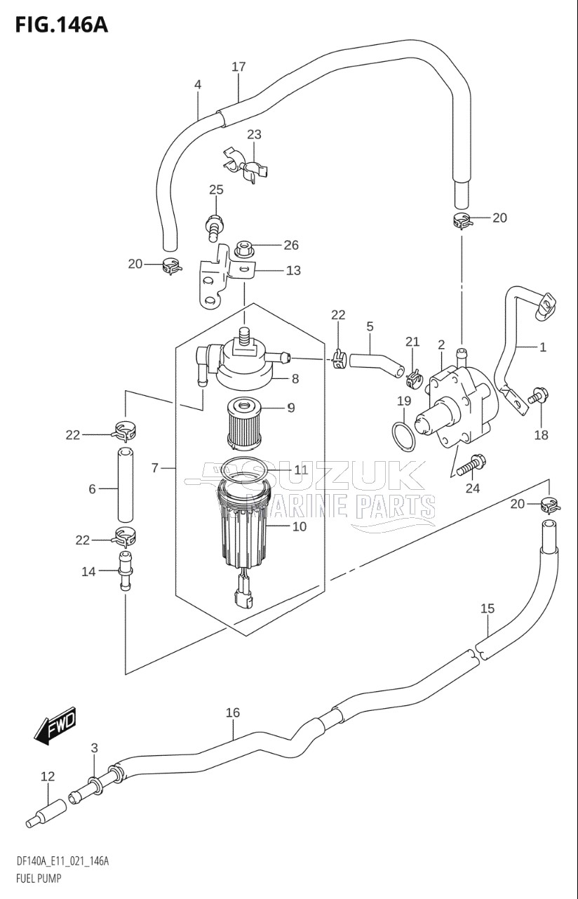 FUEL PUMP (E01,E03,E11)