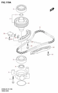 DF200A From 20003F-710001 (E01 E40)  2017 drawing TIMING CHAIN