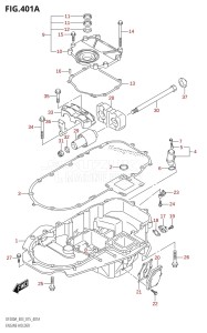 DF200AZ From 20003Z-510001 (E03)  2015 drawing ENGINE HOLDER