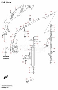 DF200AP From 20003P-440001 (E11 - E40)  2024 drawing FUEL INJECTOR (E11)