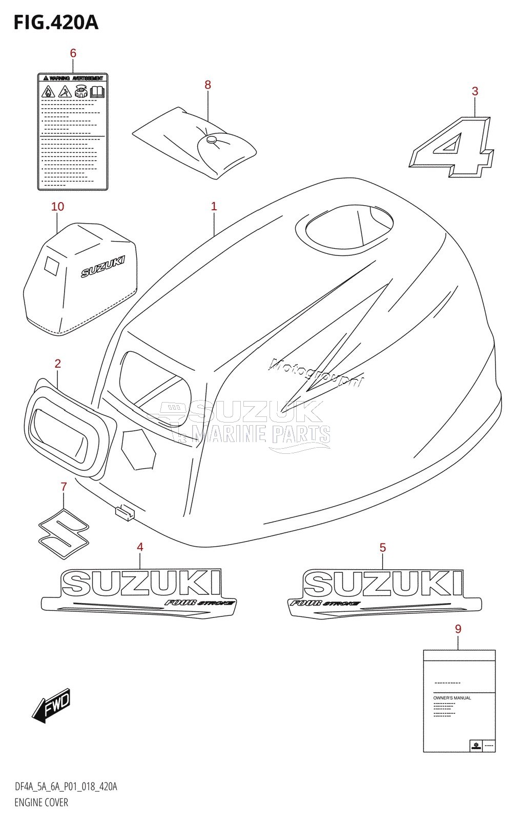 ENGINE COVER (DF4A)