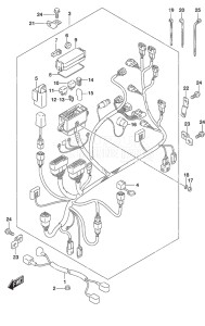 Outboard DF 60A drawing Harness