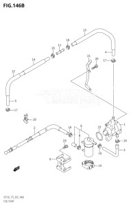 15001F-880001 (2008) 150hp E03-USA (DF150TK8) DF150 drawing FUEL PUMP (K9,K10,011)