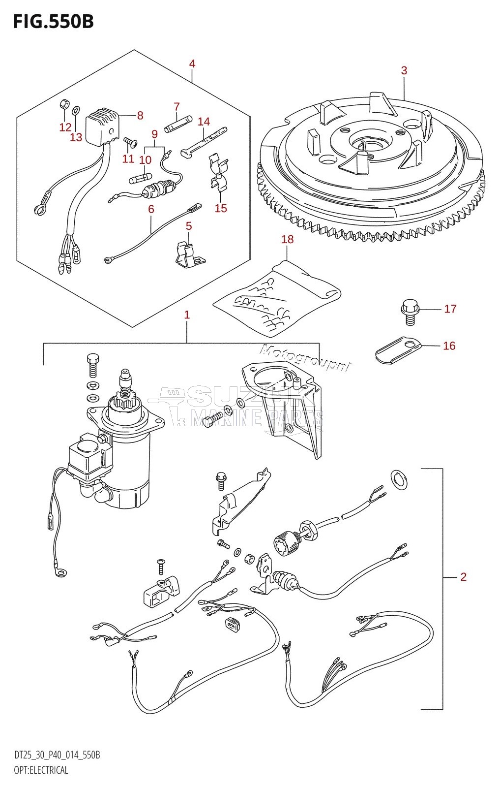 OPT:ELECTRICAL (DT30:P40:M-STARTER)