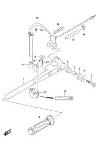 DF 2.5 drawing Tiller Handle