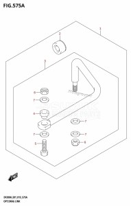 DF200AZ From 20003Z-510001 (E01 E40)  2015 drawing OPT:DRAG LINK