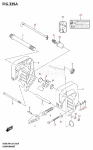 DF15A From 01504F-440001 (P01)  2024 drawing CLAMP BRACKET ((DF9.9B,DF15A,DF20A):P01)